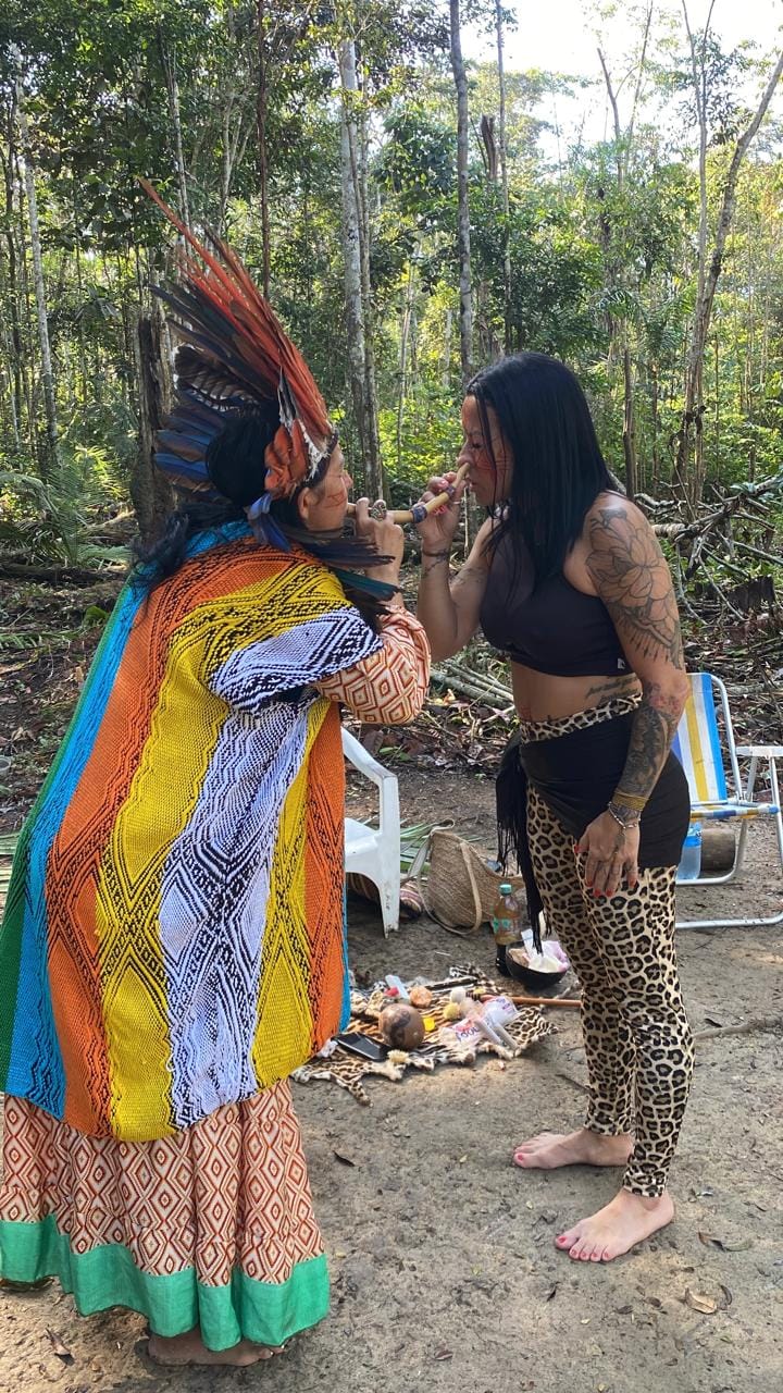 Sopro e Consagração Ritual do Rapé
